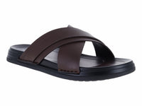 Sandalias Slide Buenissimo Color Café para Hombre