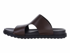 Sandalias Slide Buenissimo Color Café para Hombre