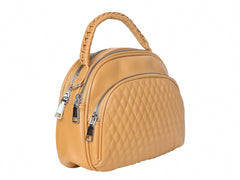 Bolso Unibella Acolchado Color Khaki para Mujer