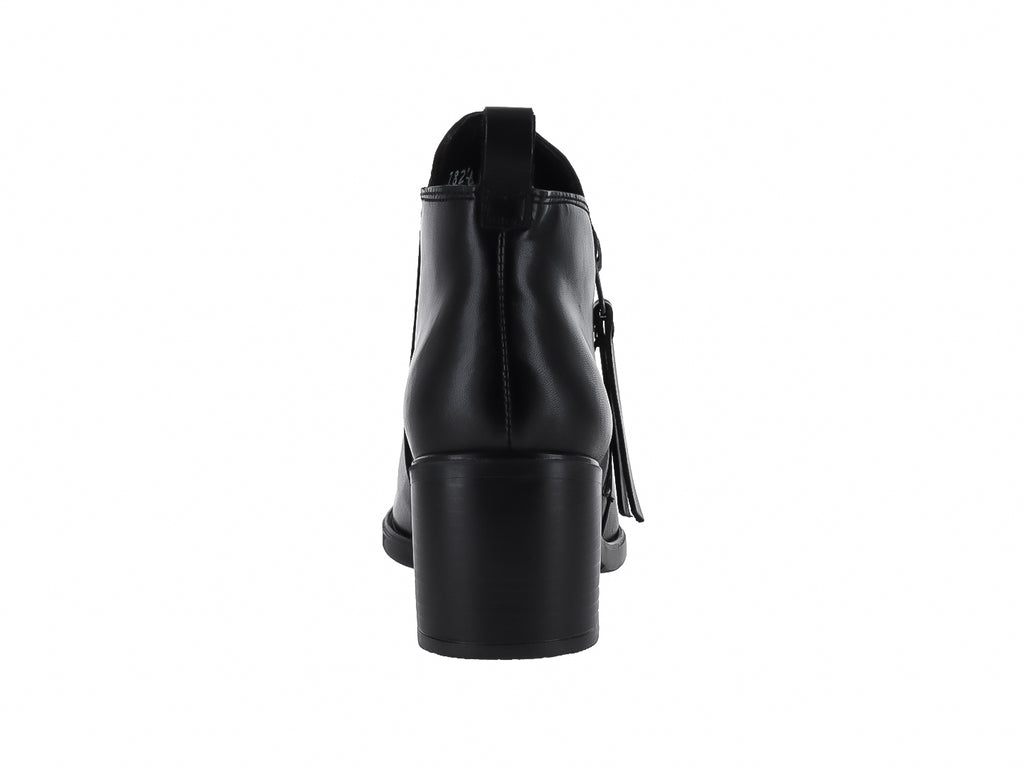 Botas Gino Cherruti Botineta Negra Dama 1508 Para Mujer
