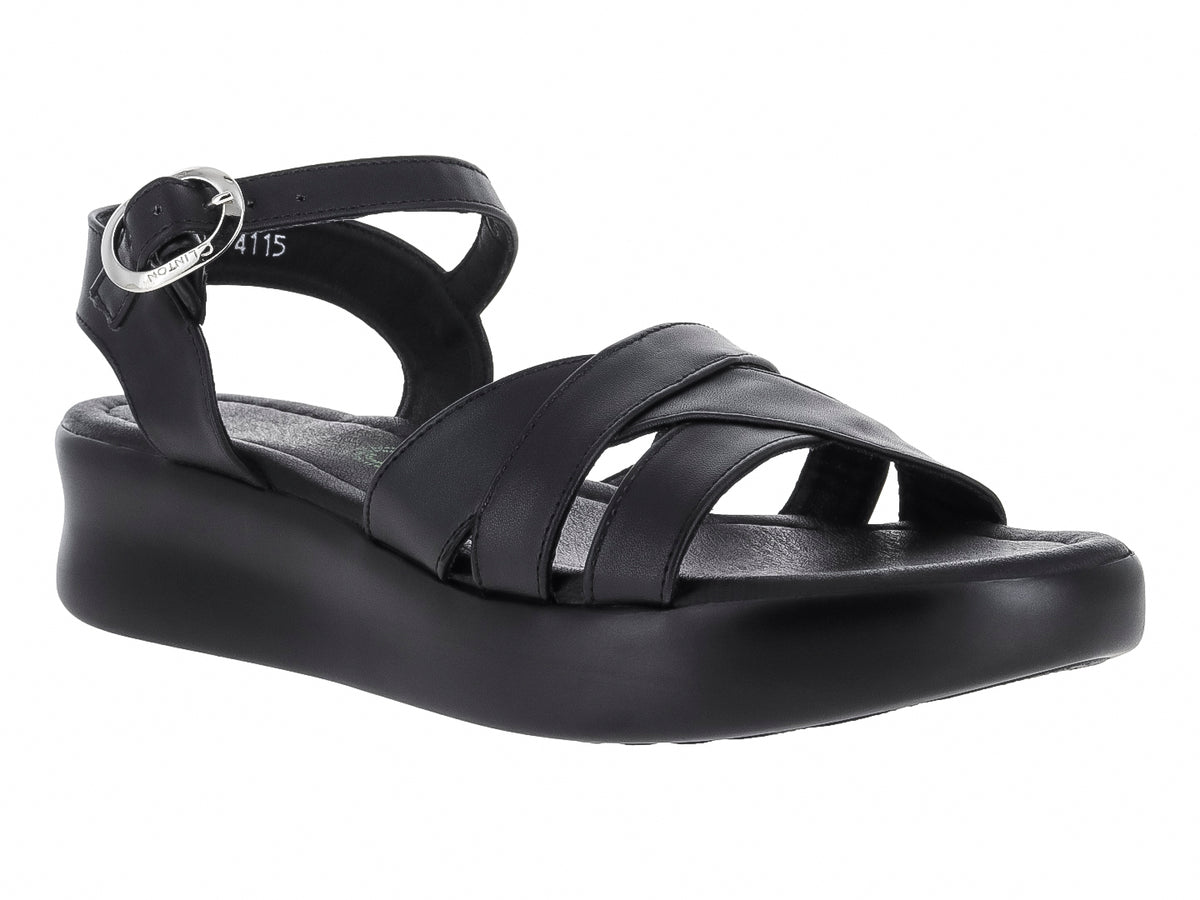 Sandalias Clinton Negro para Mujer
