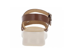 Sandalias Clinton Plataforma Color Tan para Mujer