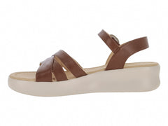 Sandalias Clinton Plataforma Color Tan para Mujer