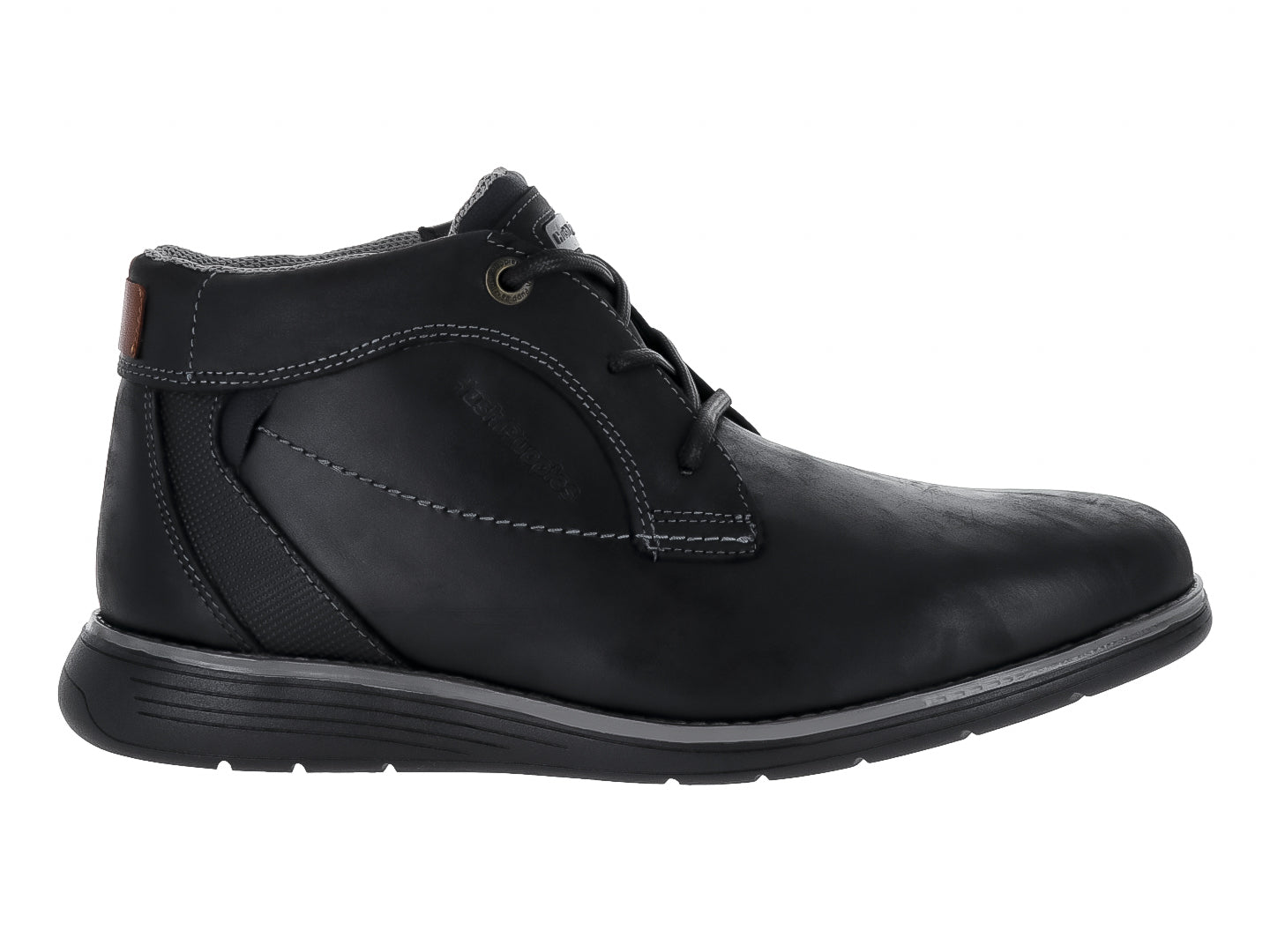Botas Hush Puppies Bota Negra Caballero Nirof Para Hombre