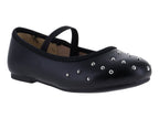 Ballerinas Coqueta Negro Charol para Niña