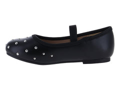 Ballerinas Coqueta Negro Charol para Niña