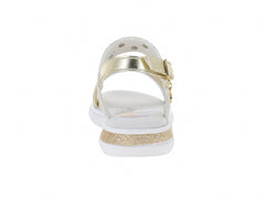 Sandalias Coqueta Oro para Niña