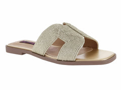 Sandalias Salamandra Oro para Mujer