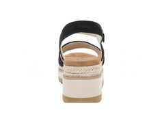 Sandalias TOMS Flora Negro con Plataforma para Mujer