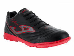 Tenis de Fútbol GATTUSO Negro y Rojo para Hombre