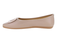 Zapatos Flats Luna Rosa Color Maquillaje para Mujer
