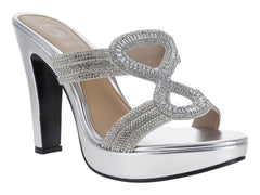 Zapatillas Sary Plata para Mujer