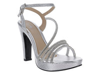Sandalias Sary Plata con Plataforma para Mujer
