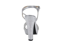 Sandalias Sary Plata con Plataforma para Mujer
