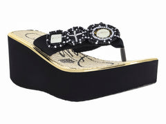 Sandalias Sary Roze Negro para Mujer