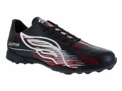 Tenis de Fútbol Furia Negro Rojo y Oro para Hombre