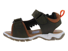 Sandalias Teen Bambino Verde Militar para Niño