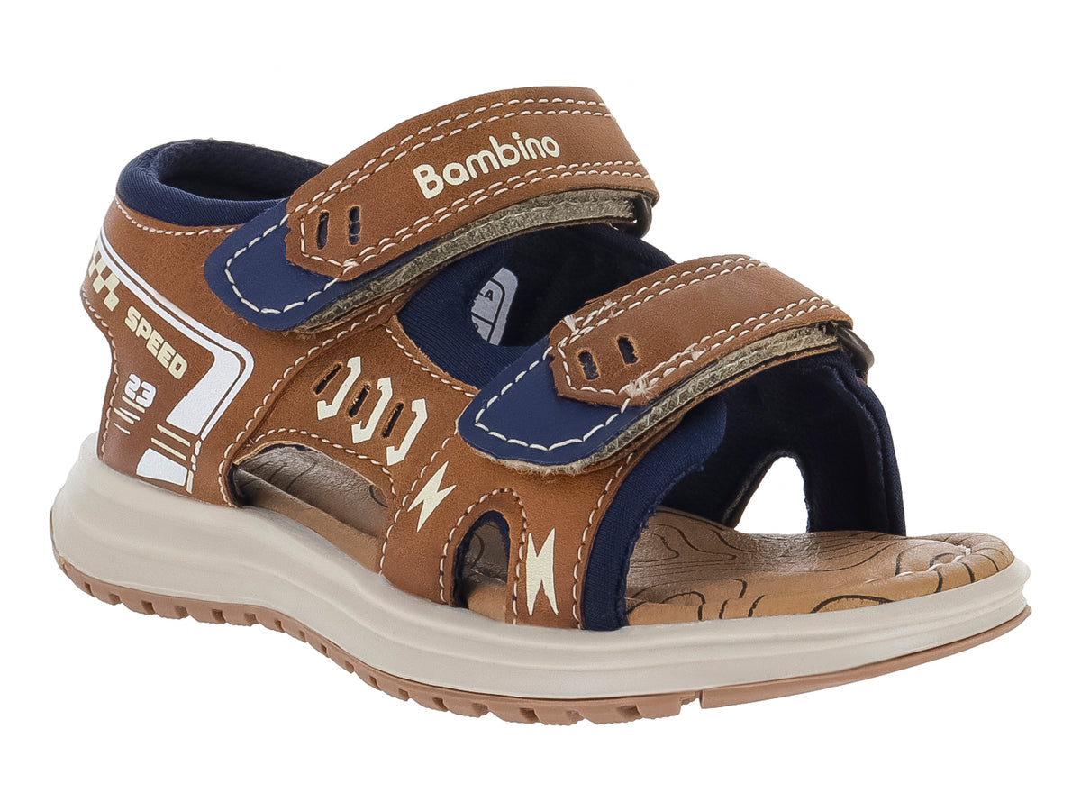Sandalias Teen Bambino Café Marino para Niño