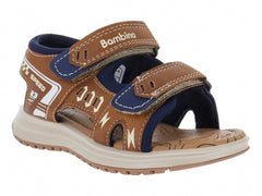 Sandalias Teen Bambino Café Marino para Niño