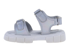 Sandalias Teen Bambino Plata para Niña