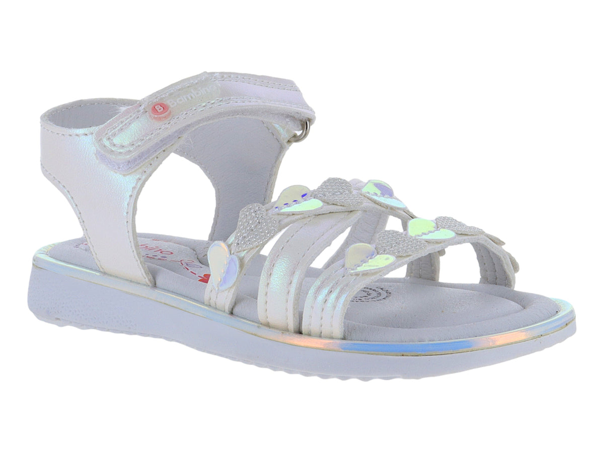 Sandalias Teen Bambino Blancas para Niña