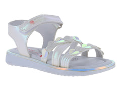 Sandalias Teen Bambino Blancas para Niña