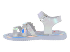 Sandalias Teen Bambino Blancas para Niña