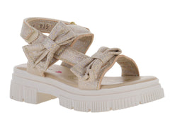 Sandalias Teen Bambino Oro Rosa para Niña