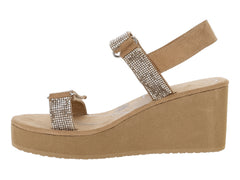 Sandalias SARY Camel para Mujer
