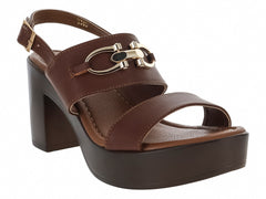 Sandalias Luna Rosa Color Comino para Mujer