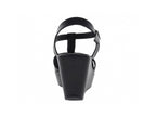 Sandalias de Plataforma Luna Rosa Negro para Mujer