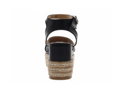 Sandalias de Plataforma Luna Rosa Negro para Mujer