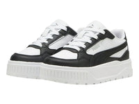 Tenis PUMA Carmen II Idol Blanco, Negro y Plata para Niña