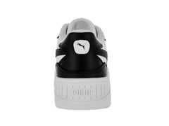 Tenis PUMA Carmen II Idol Blanco, Negro y Plata para Niña
