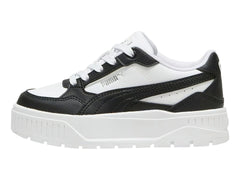 Tenis PUMA Carmen II Idol Blanco, Negro y Plata para Niña