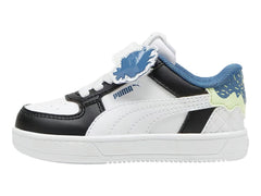 Tenis PUMA Caven 2.0 Trolls Negro y Blanco para Niño