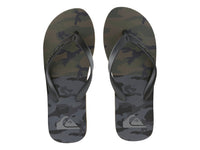 Sandalias Quiksilver Molokai Art II Negro y Marrón para Hombre