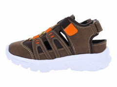 Sandalias Coqueta Café para Niño