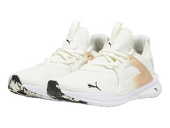 Tenis PUMA Softride Enzo Evo Blanco y Dorado para Mujer