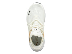 Tenis PUMA Softride Enzo Evo Blanco y Dorado para Mujer