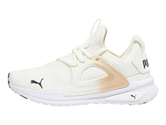 Tenis PUMA Softride Enzo Evo Blanco y Dorado para Mujer