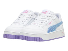 Tenis PUMA Carina Street Bouncy Blanco y Lavanda para Niña