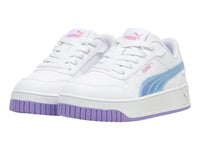 Tenis PUMA Carina Street Bouncy Blanco y Lavanda para Niña