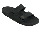 Sandalias Quiksilver Rivi Leather Negro para Hombre