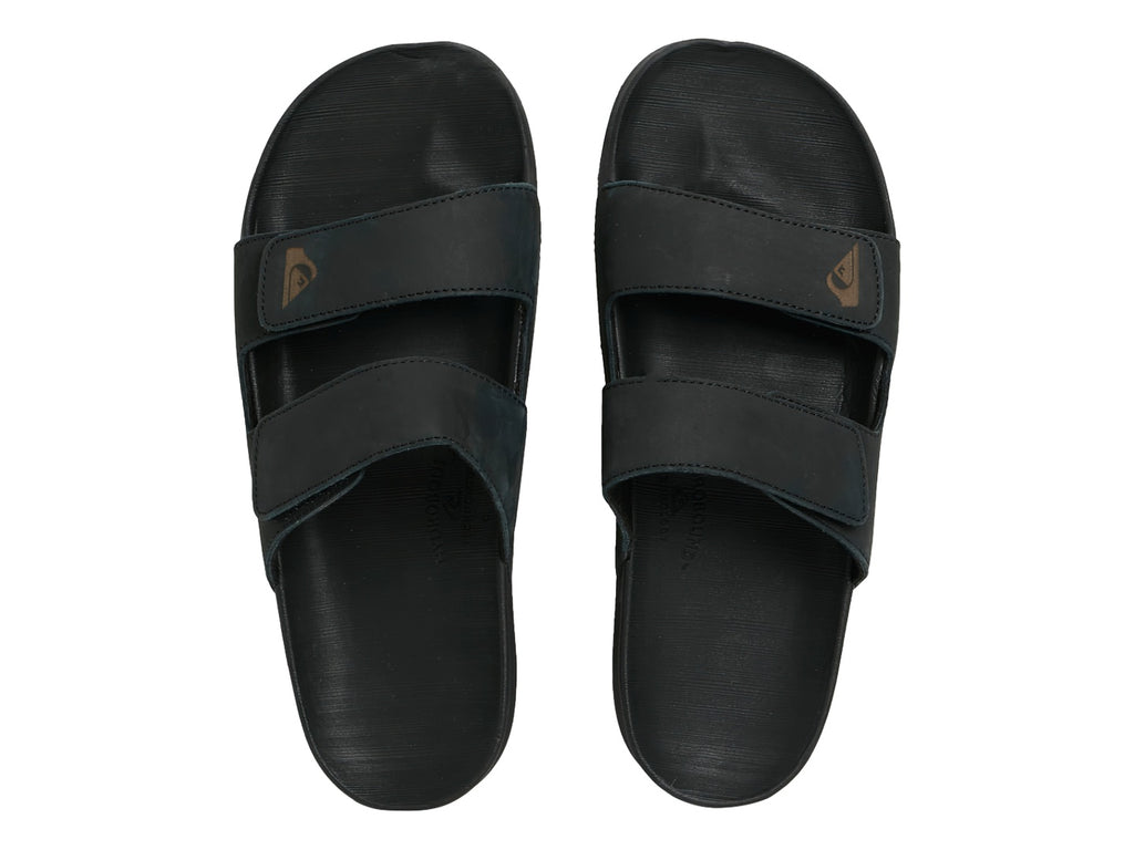 Sandalias Quiksilver Rivi Leather Negro para Hombre
