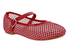 Zapatos Planos ROZE Rojo para Mujer