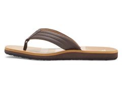 Sandalias Quiksilver Carver Print Color Tan para Hombre