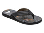 Sandalias Quiksilver Carver Print 101240 Para Hombre