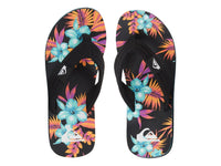 Sandalias Quiksilver Molokai Layback II Negro para Hombre