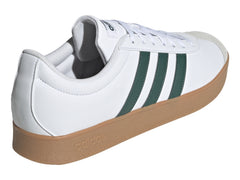Tenis Adidas VL Court Base Blanco y Verde para Hombre